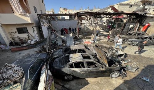 A New Massacre Is Committed by the Criminal Jewish Entity in Ain Al-Hilweh Camp!