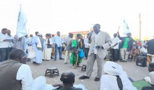 Political Address at the Grand Port Sudan Market The Danger of Replacing the Rulings of Islam