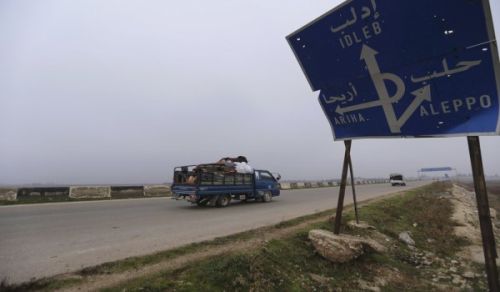 Wilayah Syria  A Stand for an Opinion Poll by the People of Al-Muharrar on the Peace Treaty between Erdogan and Putin to Cease Fire