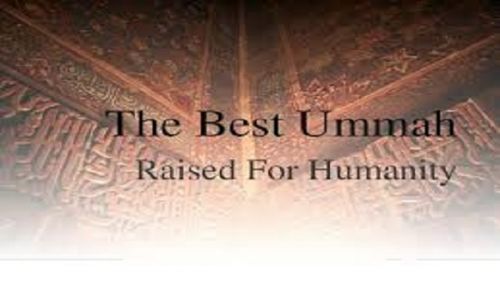 You are the Best Ummah