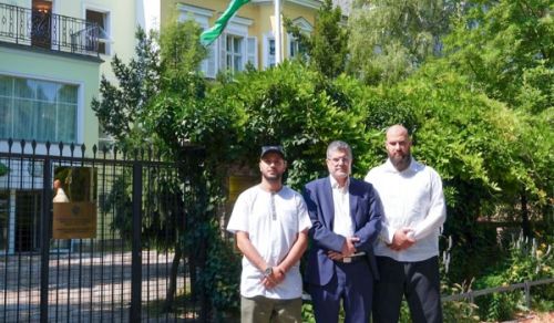 A Delegation to the Uzbek Embassy in Vienna