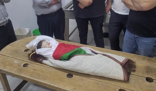 A Martyred (Shaheed) Infant, When Will the Counting of Victims End? When Will the People of Blood Rise to Avenge Them?