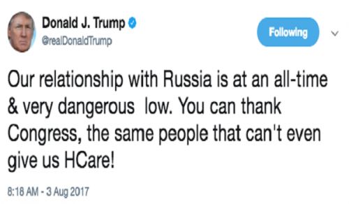 US-Russia Relationship: “at an all-time and very dangerous low”?