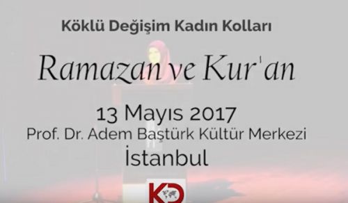Wilayah Turkey: Women's Section, Events "Ramadan & Quran!"
