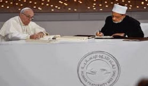 Invalid Document that does not Represent Islam and Muslims  And the Sheikh of Al-Azhar represents only himself and those deluded behind him