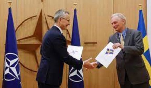 Answer to Question Sweden and Finland Joining of NATO