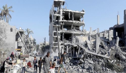 The Pharaoh of Washington Unleashes Hell on Gaza, With the Full Assistance of the Military and Political Leaderships of the Muslims and Jews.  The Only Shariah Response is the Mobilization of Armies of Muslims. O Muslims! Mobilize for the Shariah Obl