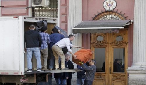 Hundreds of Diplomats are expelled in a New ‘Cold War’ after Putin’s Election as Russian President