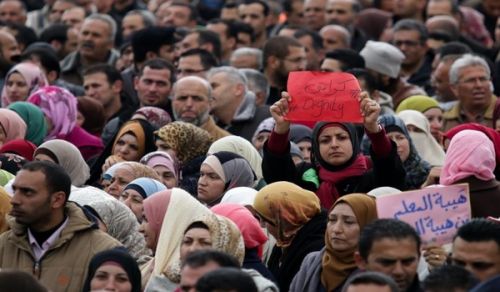 The Conduct of the Palestinian Authority with the Teachers is Like the One Whom Shaytan has Knocked Off Balance by his Touch