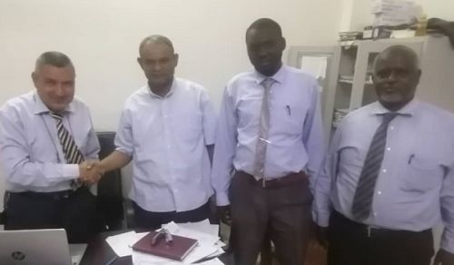 A Delegation from Hizb ut Tahrir/ Wilayah Sudan Meets with Ustaadh Al-Taher Hassan Al-Mohami