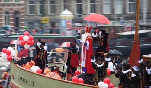 The Ugly Face of Racism Makes an Appearance every year in the Netherlands on a Steamboat