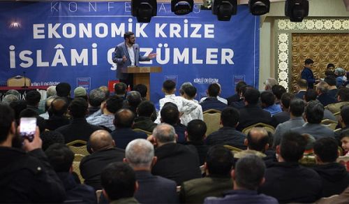Wilayah Turkey Economic Conference in Şanlıurfa entitled, The Islamic Solution to the Economic Crisis