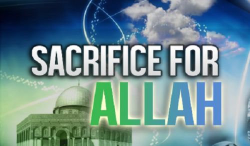 Sacrifice for Allah (swt) and His Messenger (saaw)