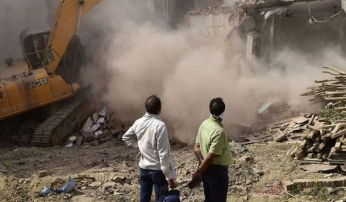 Muslims in India have their Homes Destroyed for Defending their Deen