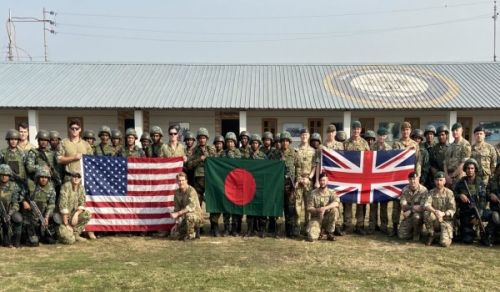Stop Joint Exercise with the British Naval Forces in the Bay of Bengal