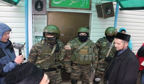 Special Services Search Al-Ikhlas Mosque in Kazan