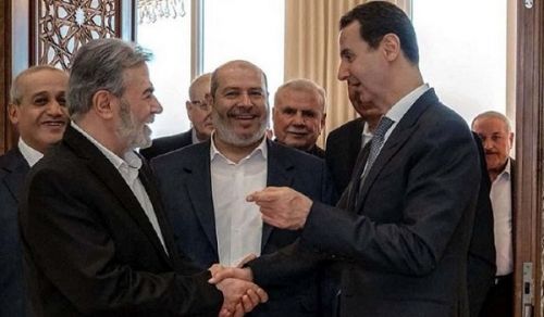 To Hamas Delegation Who Visited the Butcher Bashar