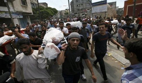 Gaza under Bombardment and Destruction, and the Traitorous Rulers Play the Tune of Peace! Let the Muslim Ummah rise to overthrow them and declare Jihad