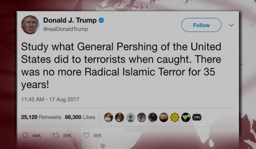 Trump Calls for Shooting Muslim ‘Terrorists’ with Bullets Dipped in Pigs’ Blood