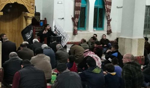 Palestine: Massive Lecture in Hebron Rawda Masjid The Khilafah is a Victory from Allah and Imminent Conquest