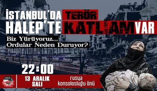 Wilayah Turkey: Urgent Action, &quot;We Shall give Victory to Aleppo ... Why are the Armies Idle!&quot;