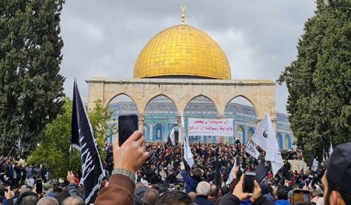 The Blessed Land Palestine  An Appeal from Al-Aqsa to the Ummah and Its Armies on the 101st Anniversary of the Destruction of the Khilafah