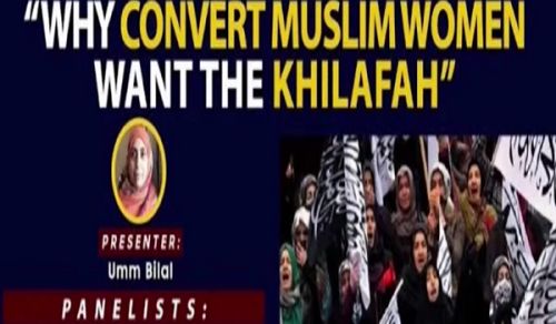 Talk: Why Convert Muslim Women Want the Khilafah