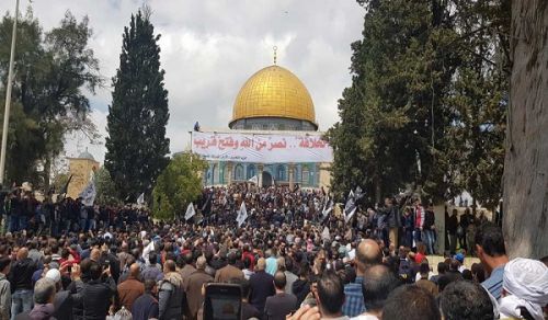 Blessed Land - Palestine: From the Blessed Al-Aqsa Mosque Appeal to the Ummah and its Armies Calling for the Liberation of Palestine and the Establishment of the Khilafah
