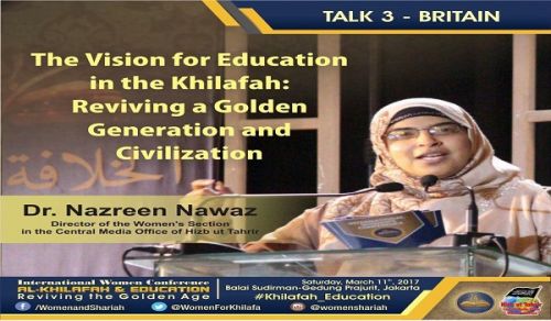 TALK 3: The Vision for Education in the Khilafah