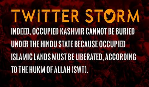 Wilayah Pakistan  TWITTER STORM Liberating Kashmir is a Religious Duty!