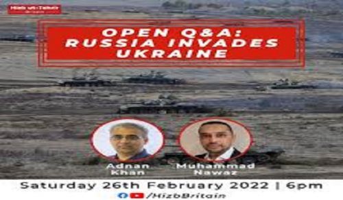 Britain: Open Q &amp; A: Russia Invades Ukraine!