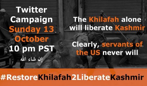 Wilayah Pakistan: The Khilafah alone will Liberate Kashmir
