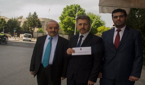 Wilayah Turkey: Delegation give Open Letter to American & British Embassy