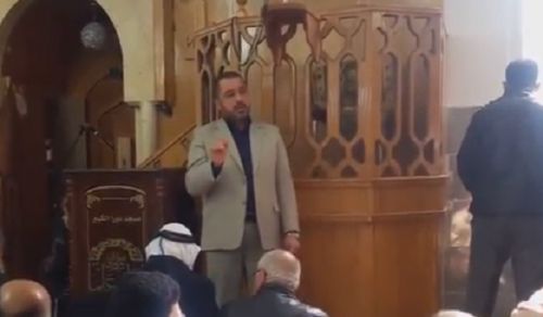 Palestine: Masjid Talk, "Servants of Allah, We are innocent of all the Jewish Entity 's Actions, Oh Erdogan!"