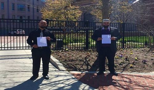 A Message Sent to Pakistani Embassy and Consulate in the United States