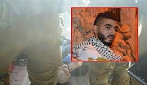 Palestine: Hizb ut Tahrir at the Funeral of the Martyr Fadhl Qawasmi in Hebron Jabari at the Qawasmi Funeral: Liberation equation in Military Force with Jihad