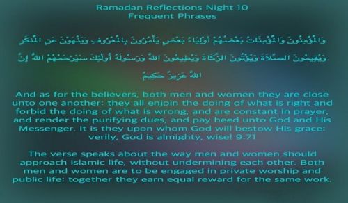Ramadhan&#039;s Gift Demands Enjoining the Right and Forbidding Evil