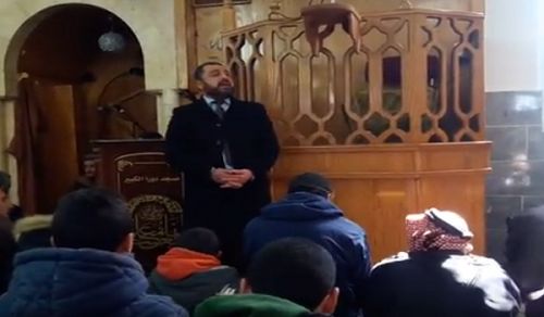 Palestine: Masjid Talk, "Our Master, Allah is our Master and we have no god other than Him ...and Allah will deal with the Kuffar and the traitors with what they have done"