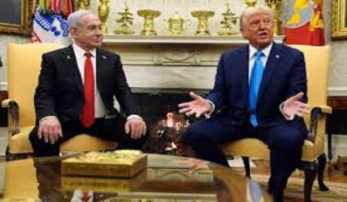 Trump and Your Follower Netanyahu: Your Eyes Have Been Blinded
