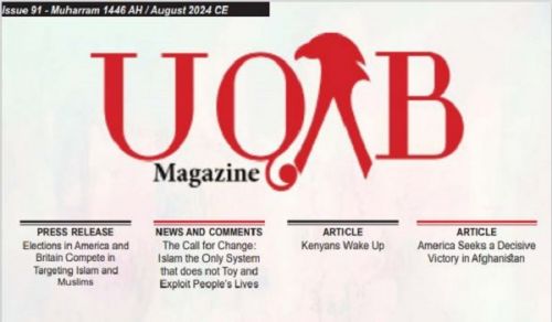 Hizb ut Tahrir / Kenya Publication  UQAB Magazine Issue 91