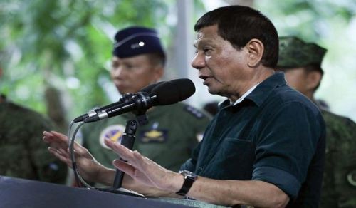 Philippines Pres. Duterte Tells Soldiers to Go Ahead and Rape Muslim Women