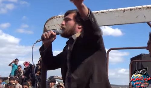 Wilayah Syria: Demonstration in one Northern Camp of Syria