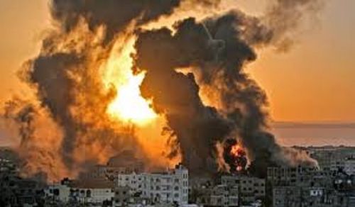 O Muslims: Hashem&#039;s Gaza Strip is Being Bombed  And Muslim Armies are Stationed in their Barracks Forgetting that their Duty is to Support It and Defend its People