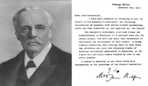 The Balfour Declaration: To Give Those Who Do Not Own to Those Who Do Not Deserve