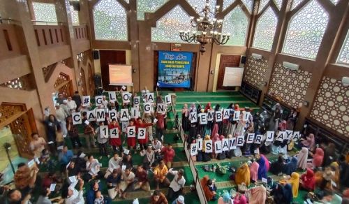 Indonesia  Activities Organized during the Global Campaign, Conquest of Constantinople Glad Tiding was Achieved... to be Followed by Glad Tidings!