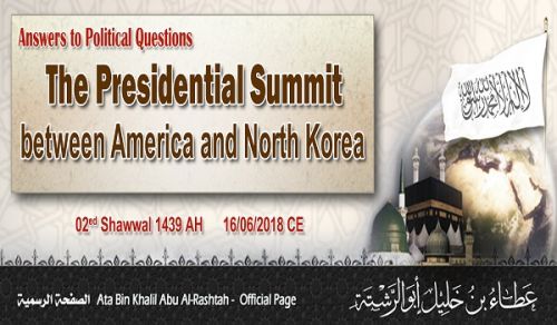 Answer to Question  The Presidential Summit between America and North Korea