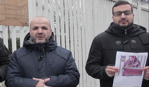 Scandinavia: A delegation for the support of the captive Jannat Bespalova went to the Russian Embassy