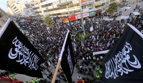 Hizb ut Tahrir Carries Out its First Protest Against the Arrest of Dr. Mus&#039;ab Abu Arqoub