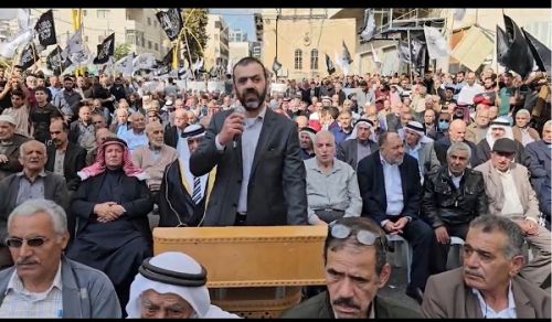 The Blessed Land Palestine From the city of Hebron, thousands demand that armies be mobilized to support Gaza!
