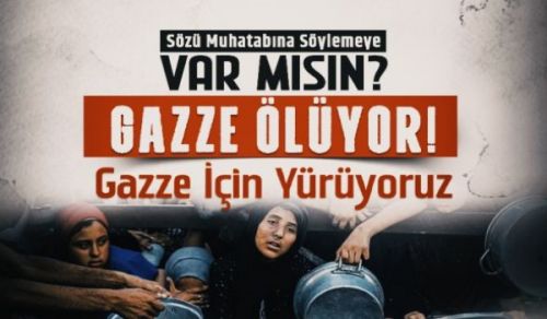 Hizb ut Tahrir / Wilayah Türkiye Public March in support of Gaza to address those concerned!